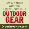 Kayak gear at The Backcountry store 